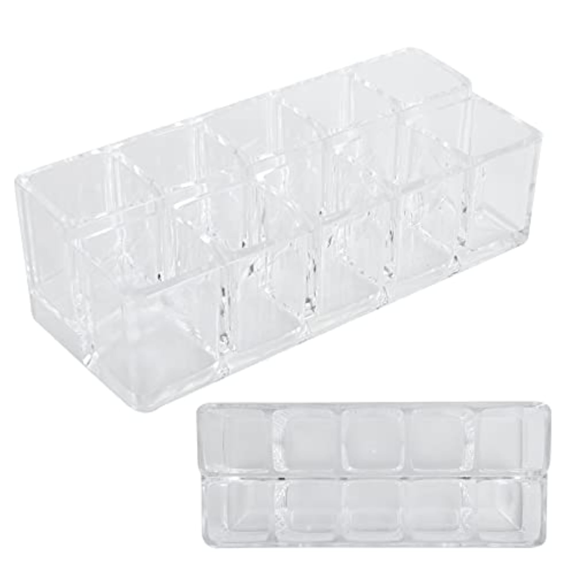 Acrylic Lipstick Holder with 10 Space Storage